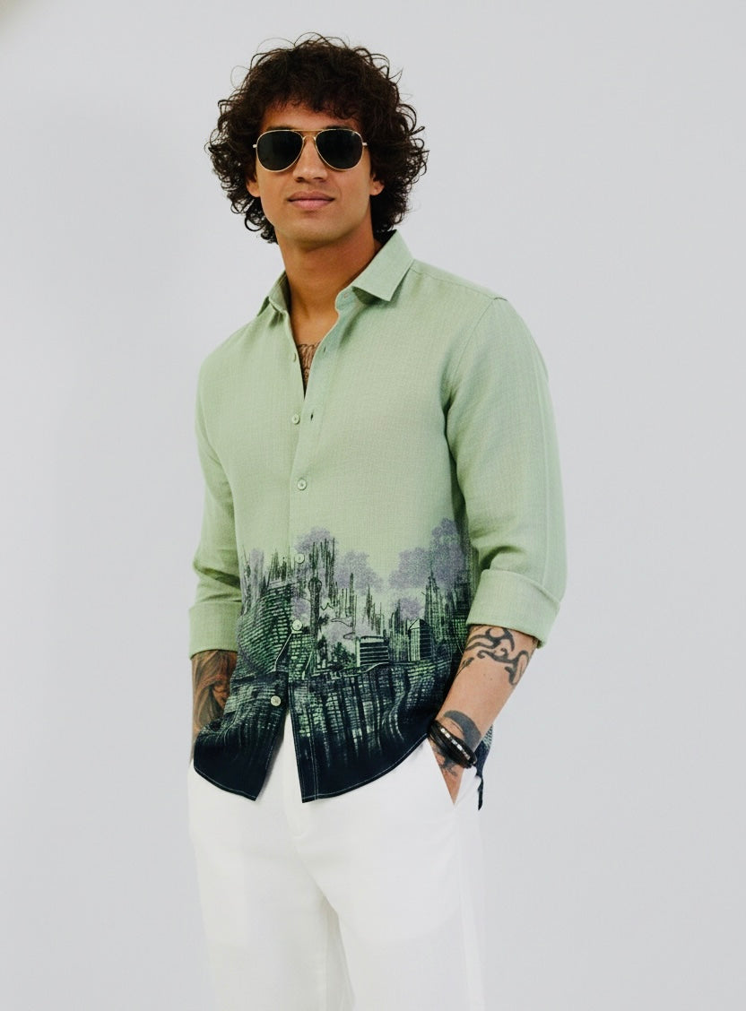 Urban Moss Slim-Fit Shirt